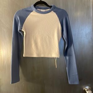 NWT super soft cropped long sleeve shirt